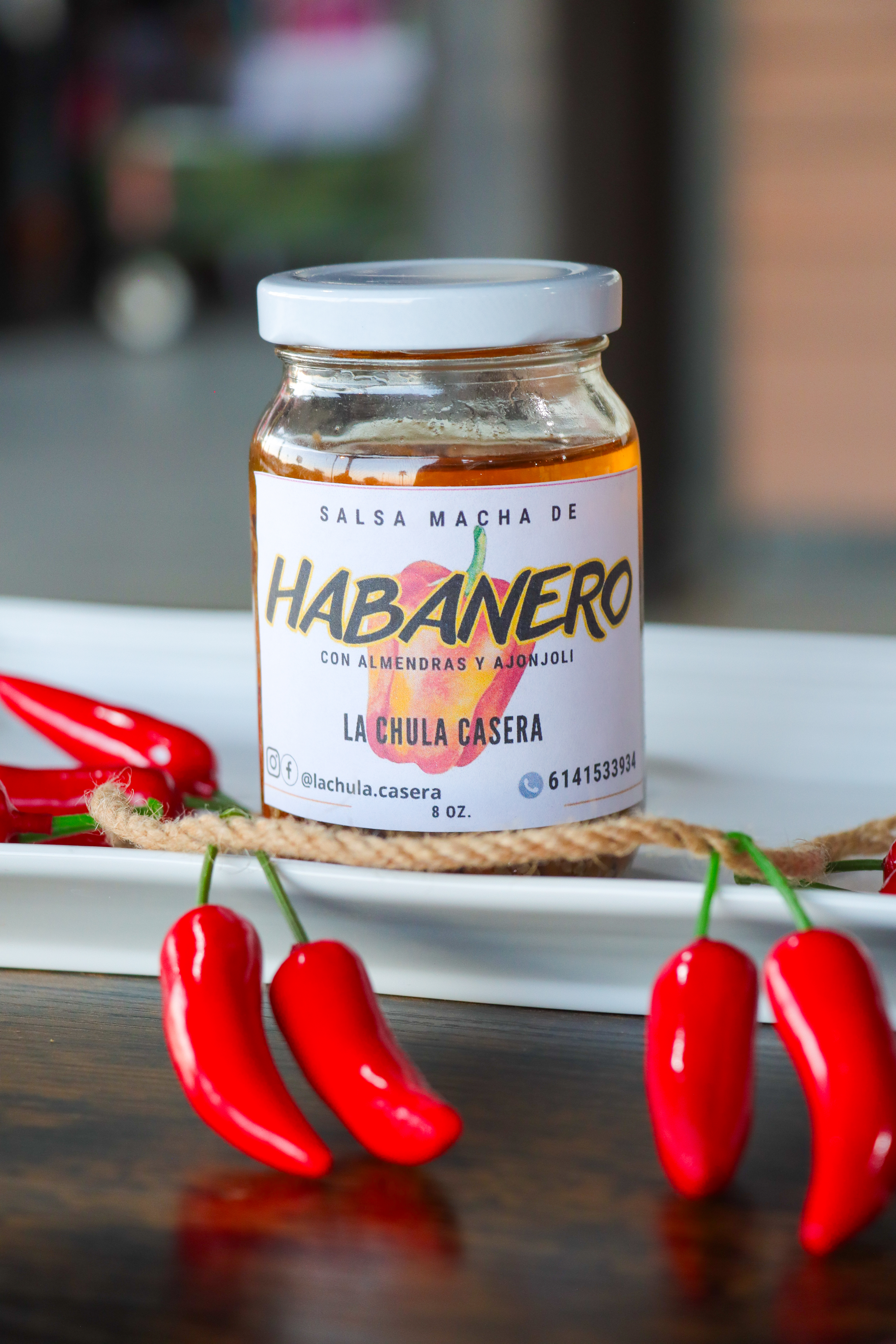 Salsa Macha Habanero