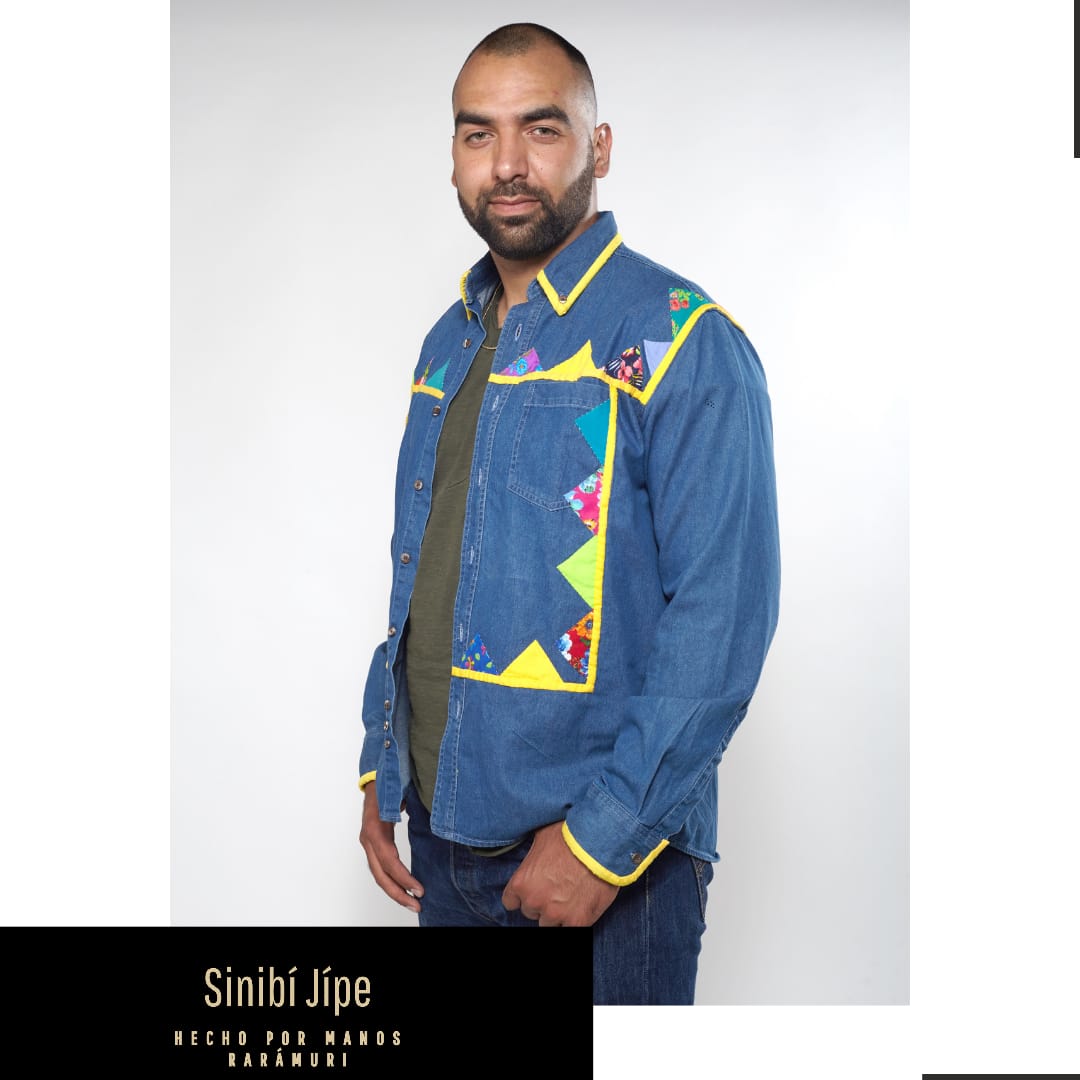 Diseño Kusárare - Camisa Artesanal De Mezclilla